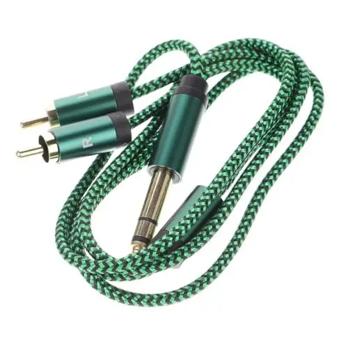 Produktbild: Kisangel Gitarren-patchkabel Gitarrenkabel Verbindungskabel Für Live-sound Effektkabel Kurzes Gitarrenkabel Monitorkabel Bassgitarrenkabel Soundkabel Gitarre