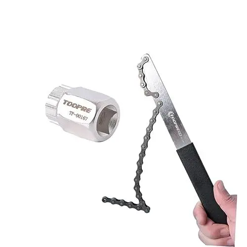 Produktbild: Kisangel Hub Bike Tool Set Bicycle Tool Set Kassettenabzieherwerkzeug Fahrradkettentools Fahrradwerkzeugset kettenwerkzeug Fahrrad Werkzeug Schlüssel Zerleger Entfernungswerkzeug Kettenrad