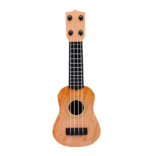Produktbild: Kisangel Kinder Ukulele Spielzeug - 4 Saiten Gitarre Musikinstrument für Früherziehung - Kleinkind Anfänger