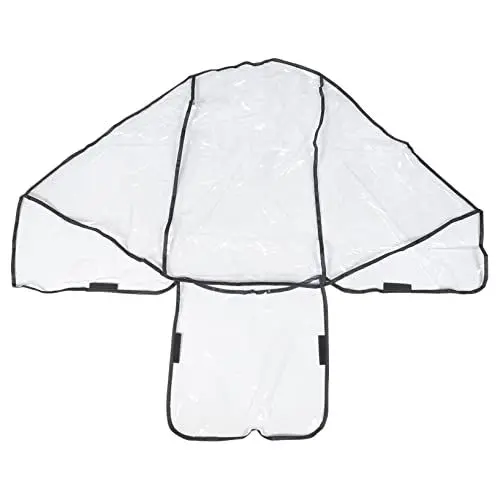 Produktbild: Kisangel Kinderwagen Zubehör Kinderwagenzubehör Wind Für Regensitze Doppelte Außenabdeckung Universal Proof Front Twins Mit Rear Activity Baby Regenschutzschild Ster Zubehör Für Kinderwagen