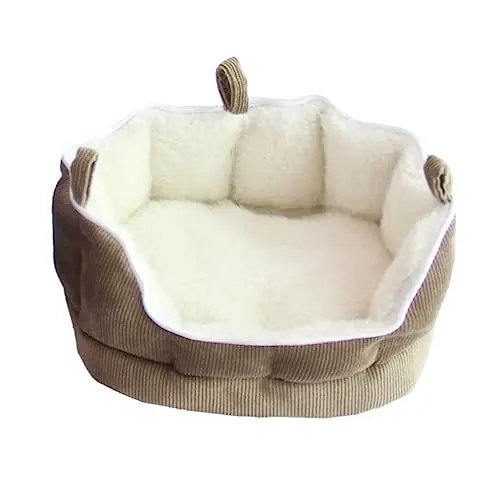 Produktbild: Kisangel Kleintier Schlafsack Sofa Für Hamster Meerschweinchen Frettchen Und Andere Haustiere Gemütliches Nest Kaffee Entspannen Und Schlafen