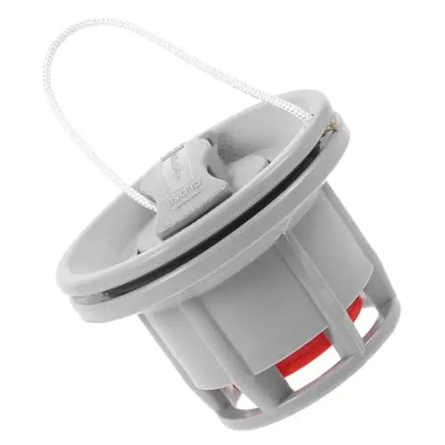 Produktbild: Kisangel Luftventil für Gummiboote Austausch -Adapter eine Armatur Luftventile für Schlauchboote struktureller Lufthahn Luftpumpe Komponente Teil Angriffsboot Auspuff pom