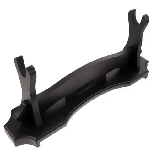 Produktbild: Kisangel Holzschwertständer Tischhalter Display Rack Holzschwertständer Für Und Flöte Aufbewahrung Organizer