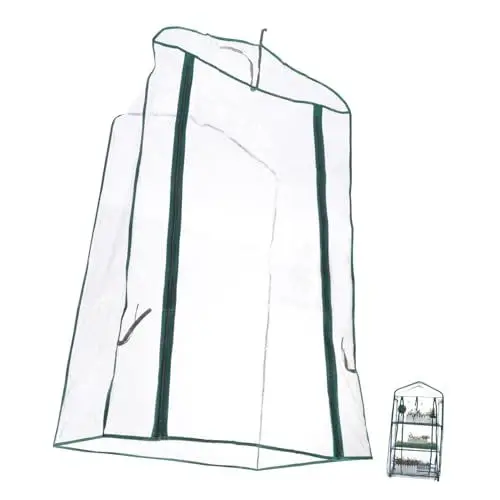 Produktbild: Kisangel Mini-Pflanzen Gewächshaus-ersatzabdeckung Zimmerpflanzen PVC Mini Zubehör Zimmerpflanze