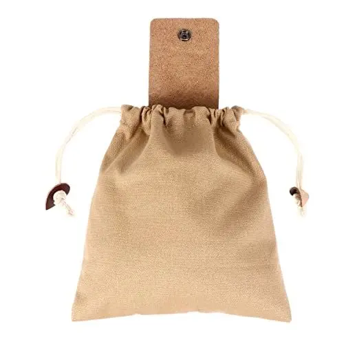 Produktbild: Kisangel Obstpflückbeutel Garten Obst Aufbewahrungstasche Pflücktasche Erntesack Obstsammelbeutel Gartenwerkzeug Tasche Harvest Storage Pocket Werkzeuggürtel Leder Urwald Taille Hängt