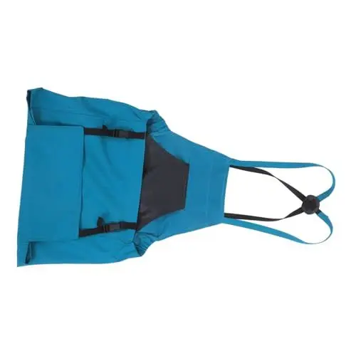 Produktbild: Kisangel Gartenschürze mit Taschen für Damen Ernteschürze mit Schnellverschluss Gartenbedarf Zum Eiersammeln