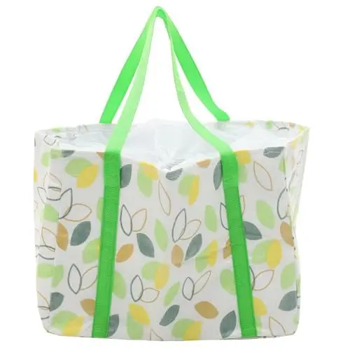 Produktbild: Kisangel Große Isolierte Picknicktasche Für Camping. Isolierte Bento-Tasche Mit Griff Und Verschluss.
