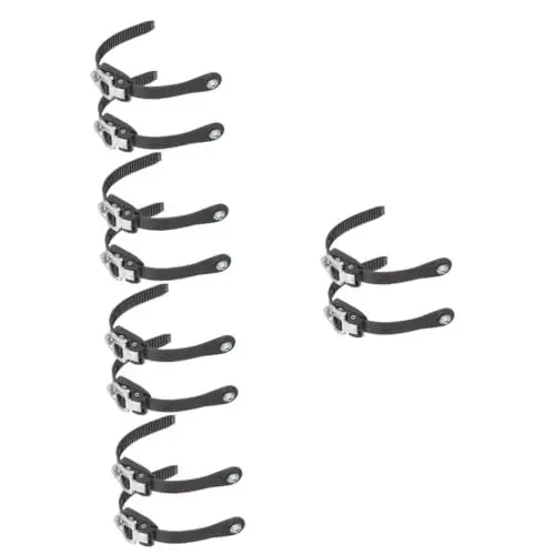 Produktbild: Kisangel Rolle 10 STK Energiegürtel für Rollschuhe Gürtel für Schnallen austauschbarer Schlittschuhriemen Inline-Roll Schlittschuhe ersetzen Riemen Schliessband für Rollschuhe Ski