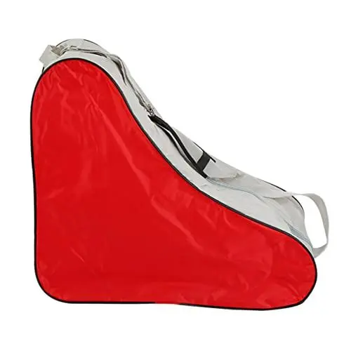 Produktbild: Kisangel Rucksack Tasche zum Eislaufen packtaschen Skate-Tasche Eislauftasche Schlittschuhtasche Kind rot