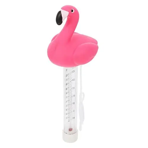 Produktbild: Kisangel Schwimmendes Thermometer Cartoon Fischteich Thermometer Digitales Poolthermometer Display