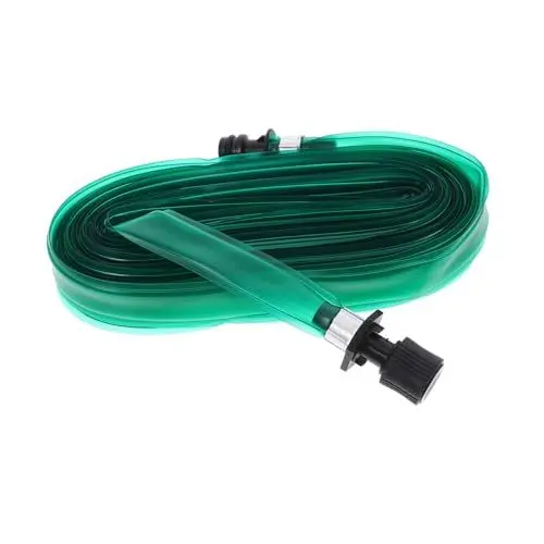 Produktbild: Kisangel Ersatz-tropfschlauch Für Den Garten Flacher Gartenschlauch Sprinkler Auslaufsicherer Schlauch Für Den Garten Aus Pvc Flaches Design Gleichmäßige Bewässerung Effiziente Bewässerung