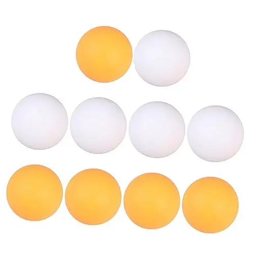 Produktbild: Kisangel Tischtennistraining 10st Tischtennisplatte Bierpong Tische Tischtennisbälle Pong-bälle Tischtenniszubehör Lieferungen Neues Material Pongbälle