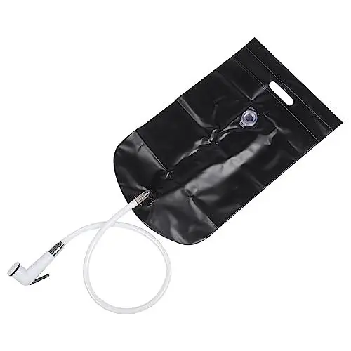 Produktbild: Kisangel Tragbare Campingdusche Camping-duschset Solardusche Im Freien Camping Mit Außendusche Sonnenduschtasche Camping-ausrüstung Duschcamping Campingbedarf Draussen Reisen Plastik
