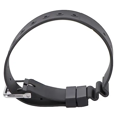 Produktbild: Kisangel Uhrenarmband Auswechselbar Gummimaterial Nachtlicht 37 3 cm Schwarz