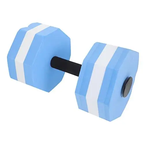 Produktbild: Kisangel Wassersport Hanteln Gewichtsweste Beingewichte für Frauen verstellbare Hanteln Gestell Pool-Übungshanteln wasserhantel Pool Fitnessgeräte Wasser Hanteln Trainingsgeräte Eva Blue