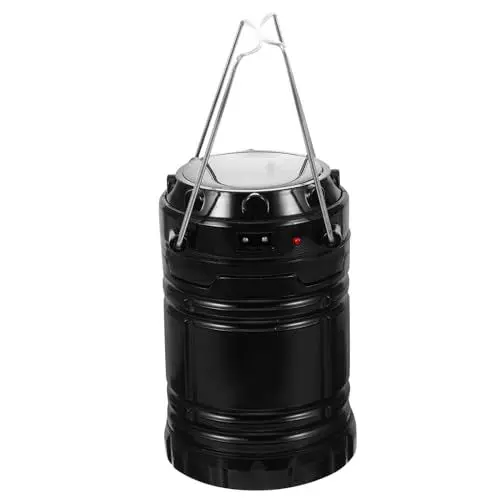 Produktbild: Kisangel Solar-campinglampe Umweltfreundliche Außenzeltlampe Einfach Zu Bedienendes Zeltlicht für Nächtliche Beleuchtung