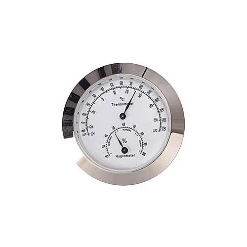 Produktbild: Kisangel Innovatives Violin-feuchtigkeitsmessgerät – Kompaktes Rundes Thermometer Für Den Einsatz Im Homeoffice Oder Hotel