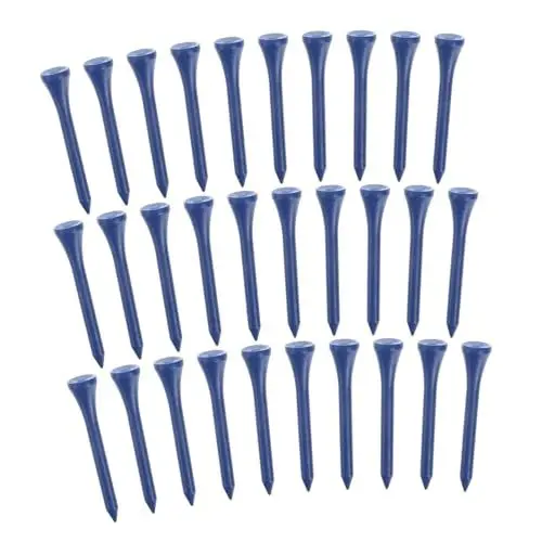 Produktbild: Kisangel Tiefe 100 Stücke 54mm Golf Spikes Holz Schutz Für Outdoor Holz Tees