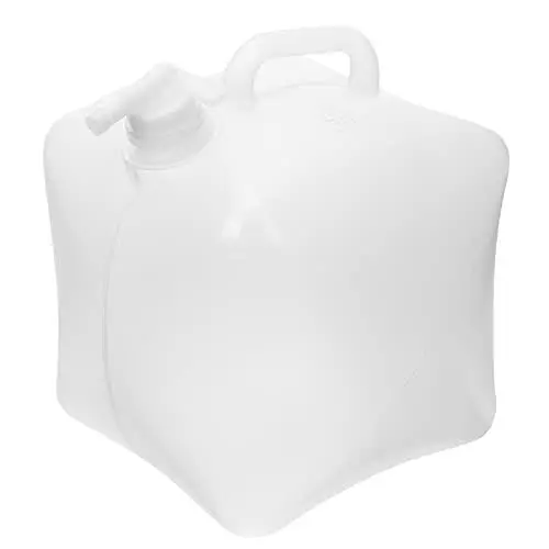 Produktbild: Kisangel Zusammenklappbarer Eimer Wassersack Campingausrüstung Camping Wasserkocher Familienzelt Camping-wasserbehälter Wasserkanister 50l Festival Zubehör Reisen Faltbar Container Ldpe