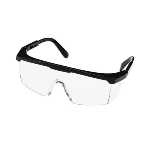 Produktbild: Kisangel Riding Goggles Für Männer Und Frauen Verstellbare Schutzbrille Gegen Wind Und Sprühnebel Leichte Outdoor-sportbrille Für Radfahren Motorradfahren Und Laufen Schwarz