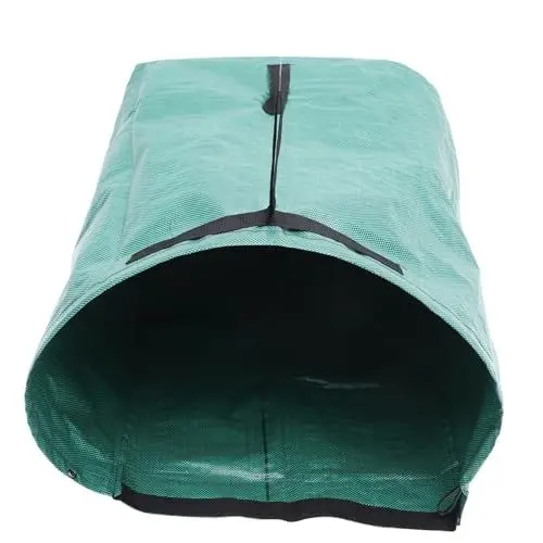 Produktbild: Kisangel Robuster Gartenabfallsack Pflanzsack Für Den Garten Mülleimer Sack Mit Großem Fassungsvermögen Abfallsack – Aus Hochwertigem Pp Und Bequem Zum Halten Von Blättern