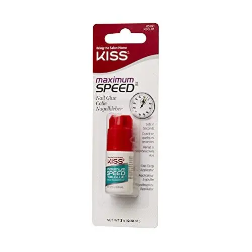 Produktbild: KISS Nagelkleber Maximum Speed schnelltrocknend 3g