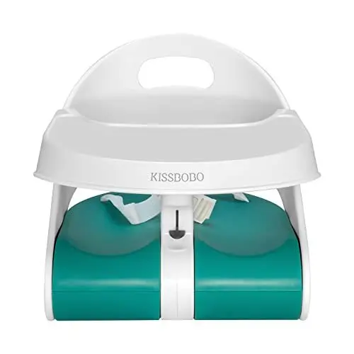 Produktbild: KISSBOBO Hochstühle,hochstuhl baby,sitzerhöhung stuhl kind,hochstuhl baby mit liegefunktion,baby hochstuhl,Fütterungsstuhl baby für Babys und Kleinkinder(blau)