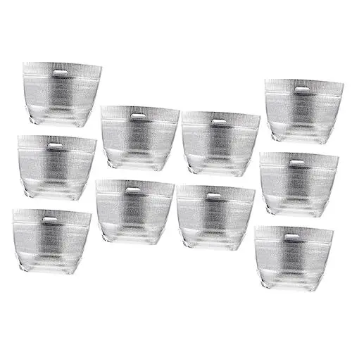Produktbild: KITANDOVE 10St Isoliertaschen thermostasse thermotassen seyahat çantası falttasche Lunch Tasche Kühltasche Sandwichbeutel aus Aluminium tragbare Thermotasche Wärmedämmung Aluminiumfolie