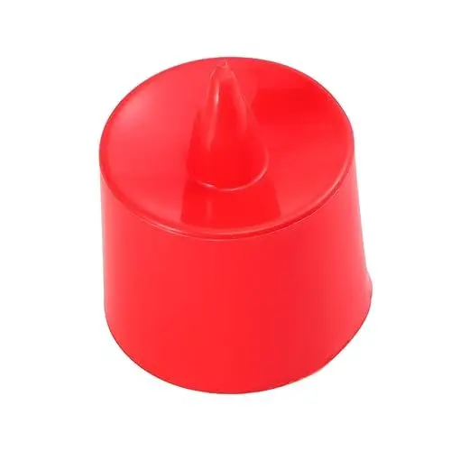Produktbild: KITANDOVE 12St geführte Kerze rote flammenlose Kerze LED-Kerzen Masse geführte Votivkerzen batteriebetriebene Kerzen stimmungslicht hochzeitsdeko slice rote Kerzenlichter Bankettverzierung