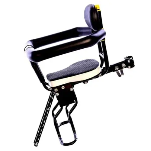 Produktbild: KITANDOVE 1Pc Kinderfahrradsitz Vorderer Sicherheits Sitz Für Babys Schnell Abnehmbarer Fahrradsitz Für Mountainbikes Und Straßenfahrräder Sicher Und Stabil