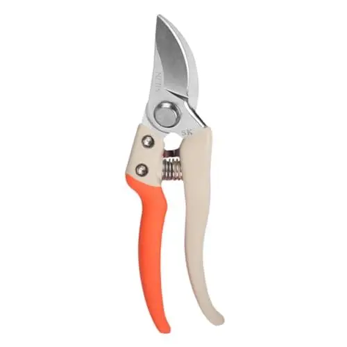 Produktbild: KITANDOVE 1Stk Gartenschere Gartengerät Besäumscheren Handschere Zweige Schnittwerkzeug Heckenschere astscheren hochastschere Gartenversorgung Multifunktionsschere Rostfreier Stahl