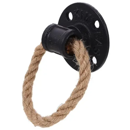 Produktbild: KITANDOVE Retro Seil Griff Schrank Tür Zieht Griffe Schublade Knöpfe Vintage Stil Hardware Für Möbel
