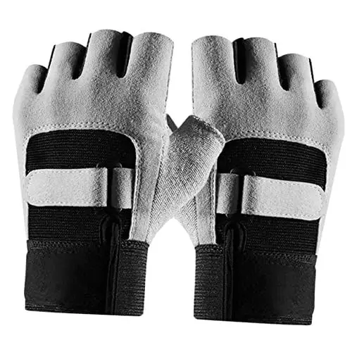 Produktbild: KITANDOVE Herren-fitnesshandschuhe – Outdoor-fitnesshandschuhe – Halbfinger-gewichtheberhandschuhe Aus Atmungsaktivem Material