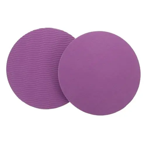 Produktbild: KITANDOVE 1 Paar Yoga-kniepolster Für Knie Und Ellbogen Tpe-material Bequem Robust Runde Form Für Yoga