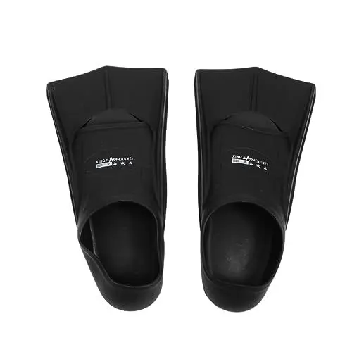 Produktbild: KITANDOVE Taucherflossen Herren Mit Silikonmaterial Offener Ferse Kurz Schwimmflossen Tauchtrainingsflossen Schwimmen