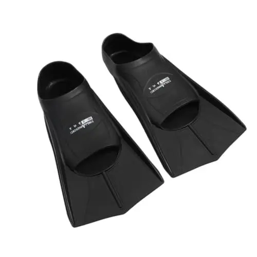 Produktbild: KITANDOVE Ergonomische Schnorchelflossen mit Offener Ferse Tauchtrainingsflossen Aus Silikon für Fußformen