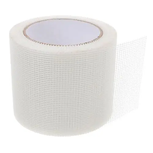 Produktbild: KITANDOVE 1 Rolle Glasfaserband Selbstklebend Rissfugenband Für Trockenbau Dichtungsband Zur Wandrissreparatur Lochreparaturband Glasfasergewebeband Zur Lückendichtung