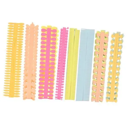 Produktbild: KITANDOVE Buntes Quilling-Set Aus Papier Mit 9 Hellen Blumenstreifen Bastelbedarf Für Quilling-projekte