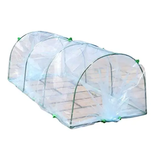 Produktbild: KITANDOVE Pop up Gewächshaus Pflanzenschutzhaube Pflanzen Gewächshaus Abdeckung Für Balkon Und Garten Wetterfestes Gewächshaus Für Pflanzen 1 Set Mit Robustem Stahlrohr Ideal Für Gemü Und Blumen