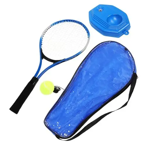 Produktbild: KITANDOVE Tennis-trainingsgerät Mit Rebound-Ball-Set Inkl Tennisschläger Für Kinder Und Anfänger Zum Selbstüben Und Einzeltraining