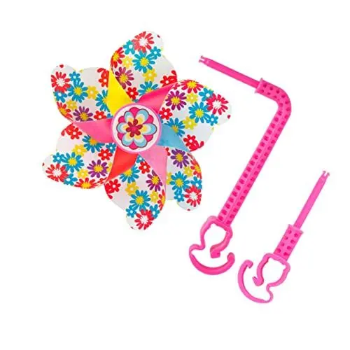 Produktbild: KITANDOVE Fahrradzubehör Für Kinder – 1 Set Fahrradgriff-Blumen-windmühlen-Dekorationen Für Kinder