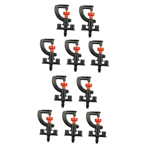 Produktbild: KITANDOVE 20 Stk Suspensionsdüse Vom Typ g Pflanzenbewässerungsdüse Micro-sprinkleranschluss Tropfzerstäuberspray Sprinkler Für Rasen Nebelbewässerungsdüsen Schlauchtülle Rasensprenger Black