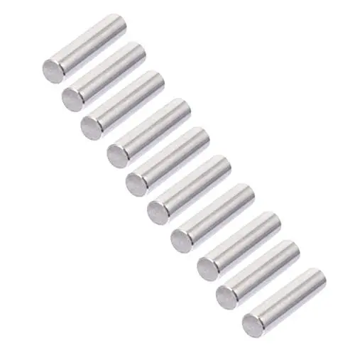 Produktbild: KITANDOVE 24St Stift Zubehör für Regalstützen Befestigungselement für Regalstützen silberne Accessoires ersatzteile für gartenmöbel regalboden halterung Regaldübel Rostfreier Stahl Silver