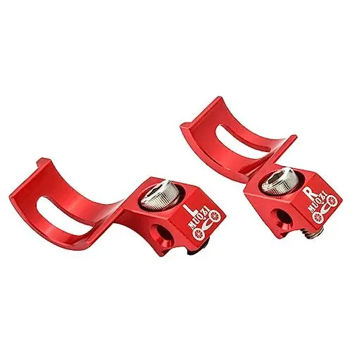 Produktbild: KITANDOVE 2St Griffadapter Rennrad Bremshebel langlebiger Stecker Hechtzange Mountainbike moutainbike Premium-Integrator überlegene Anschlüsse für Fahrradschalthebel Aluminiumlegierung