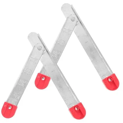 Produktbild: KITANDOVE 2St Leiterzubehör Klappleiter Scharnier Klappleiter Ersatzteil Haushaltsleiter Zubehör Ladder Zubehör Scharnierteil der Trittleiter klappbares Leiterscharnier Aluminiumlegierung