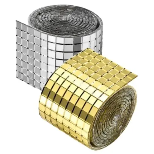 Produktbild: KITANDOVE 2 Rollen Mosaik-aufkleber Heimdekoration Wandkunst-aufkleber Für Wohnzimmer Badezimmer Küche Zum Abziehen Und Aufkleben