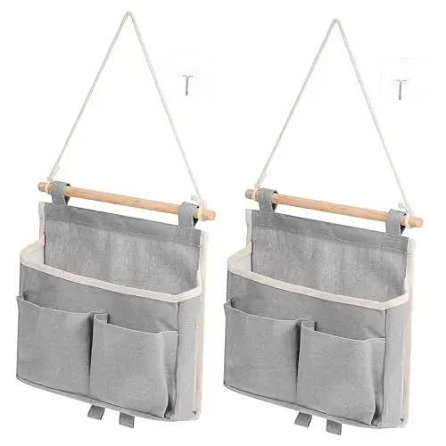 Produktbild: KITANDOVE Aufbewahrungs-hängetaschen-Set 2-teilig Taschen -Organizer Für Schlafzimmer Büro Wohnheim Installieren Für Ordnung