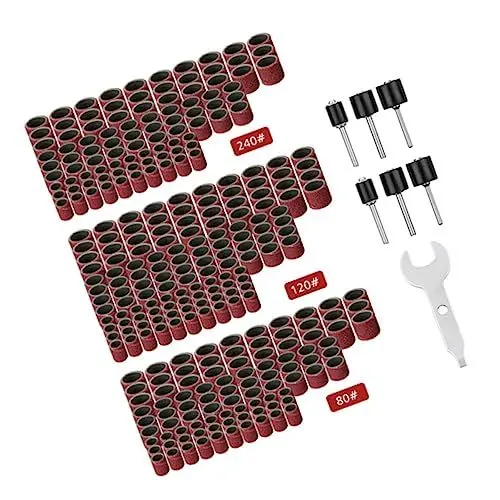 Produktbild: KITANDOVE 307-teiliges Werkzeugzubehör Elektrisches Kreispolierrad-set Für Metalle Und Holz