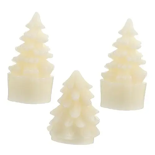 Produktbild: KITANDOVE 3St Elektronisches Kerzenlicht entzückende weihnachtskerzen elektronische Kerzenlampe Festlicht Weihnachten the holiday dekoration schlafzimmer Dekor Licht LED-Licht Paraffin Weiß