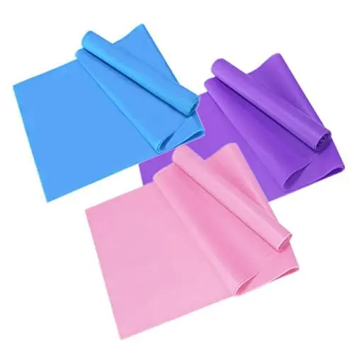 Produktbild: KITANDOVE 3stücke Teiliges Von Yoga-Resistance-bändern Blau Und Elastische Trainingsgurte Für Fitness Stretching Und Für